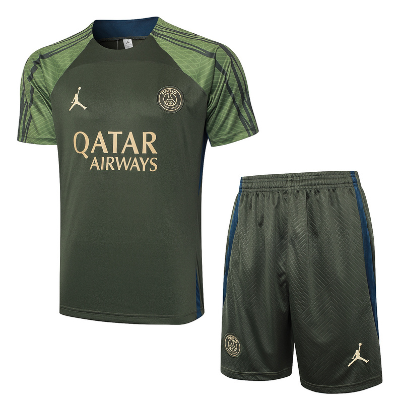AAA Quality PSG 24/25 Green Training Kit Jerseys
